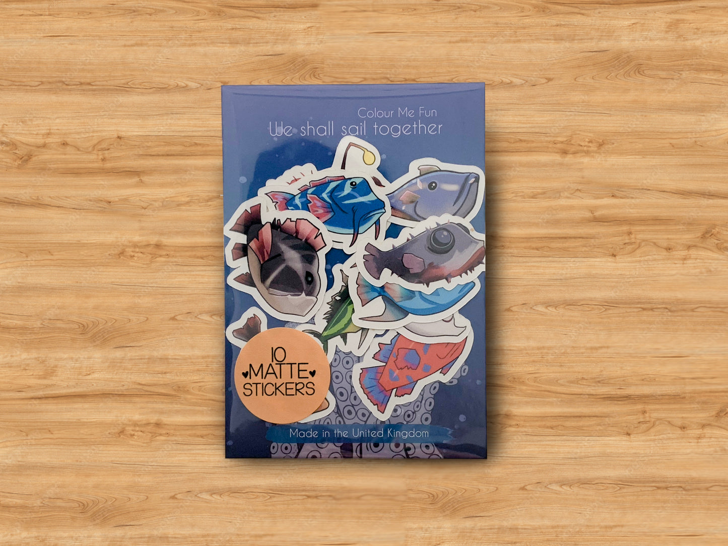 Sea of Thieves Fish Sticker Set