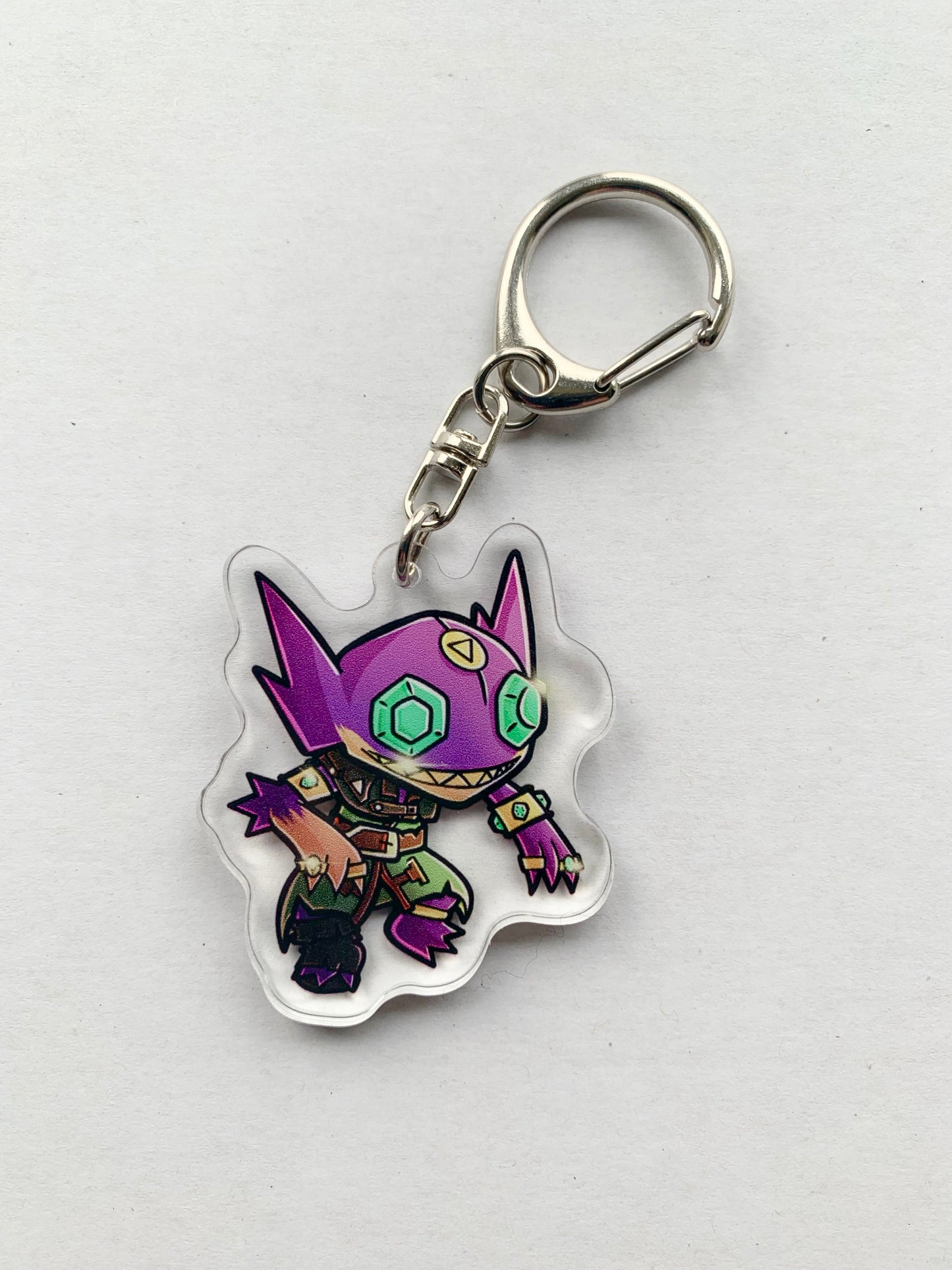 Pirate Pokemon Acrylic Keychains