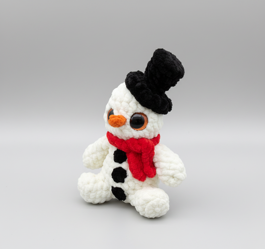 Snowman Crochet Plushie