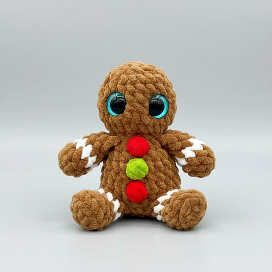 Gingerbread Crochet Plushie