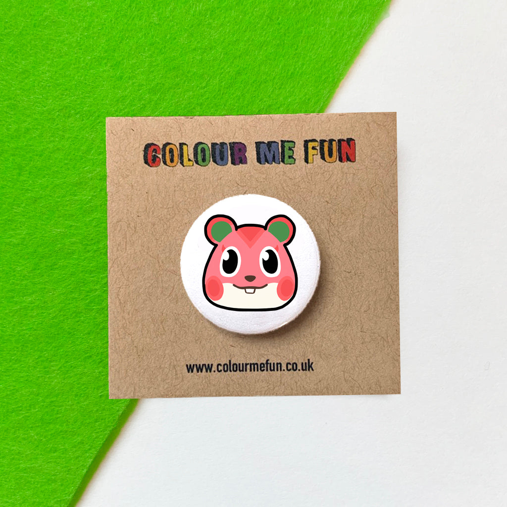 Animal Crossing - Apple - Button Badge
