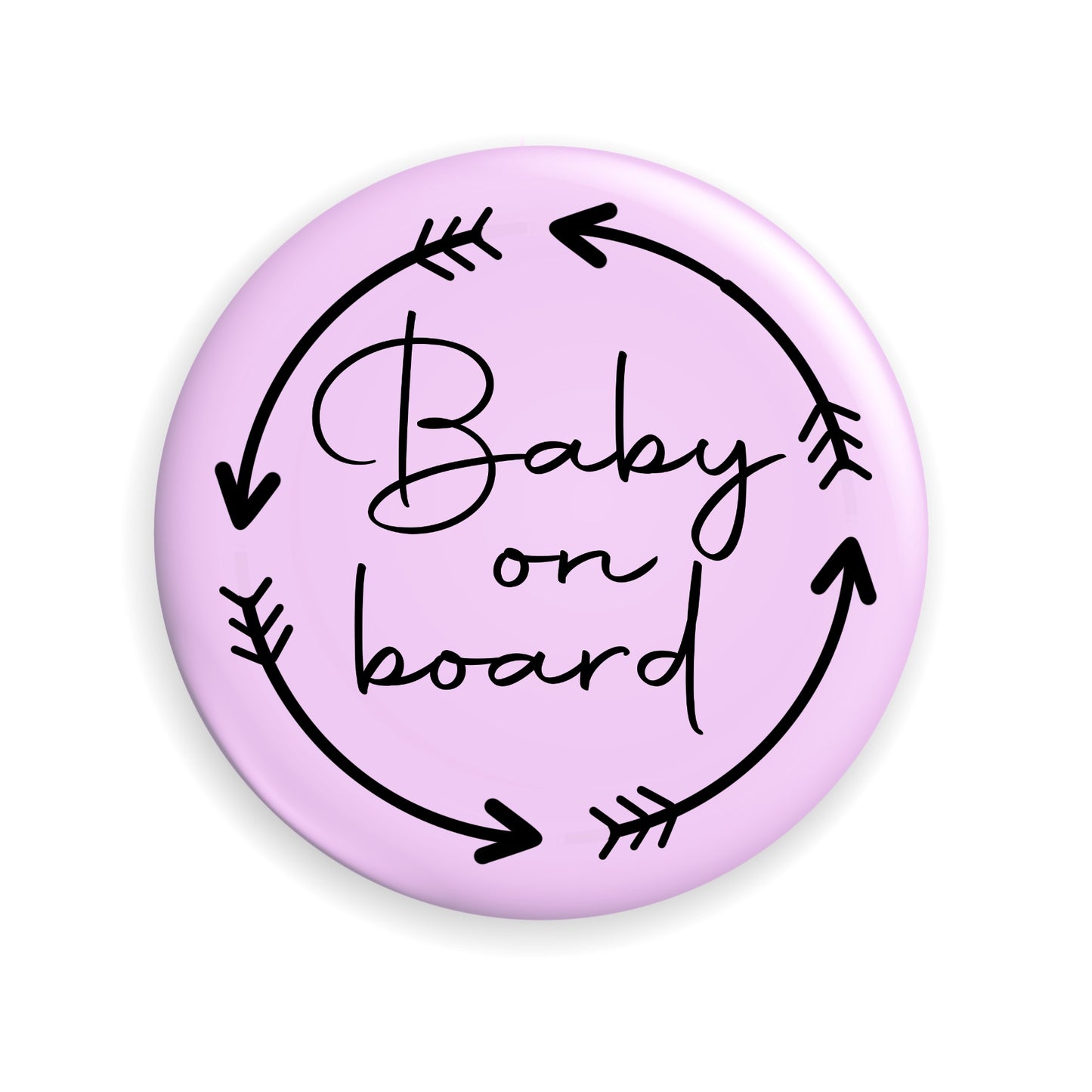 Baby On Board Button Badge