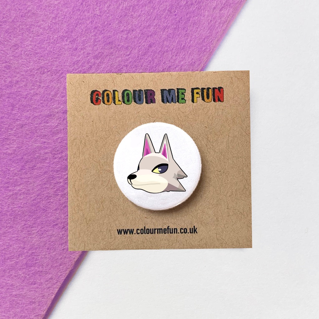 Animal Crossing - Fang - Button Badge