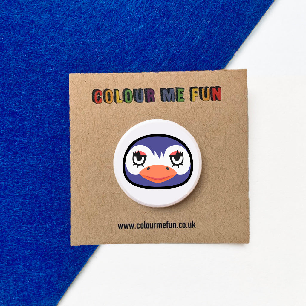 Animal Crossing - Flo - Button Badge