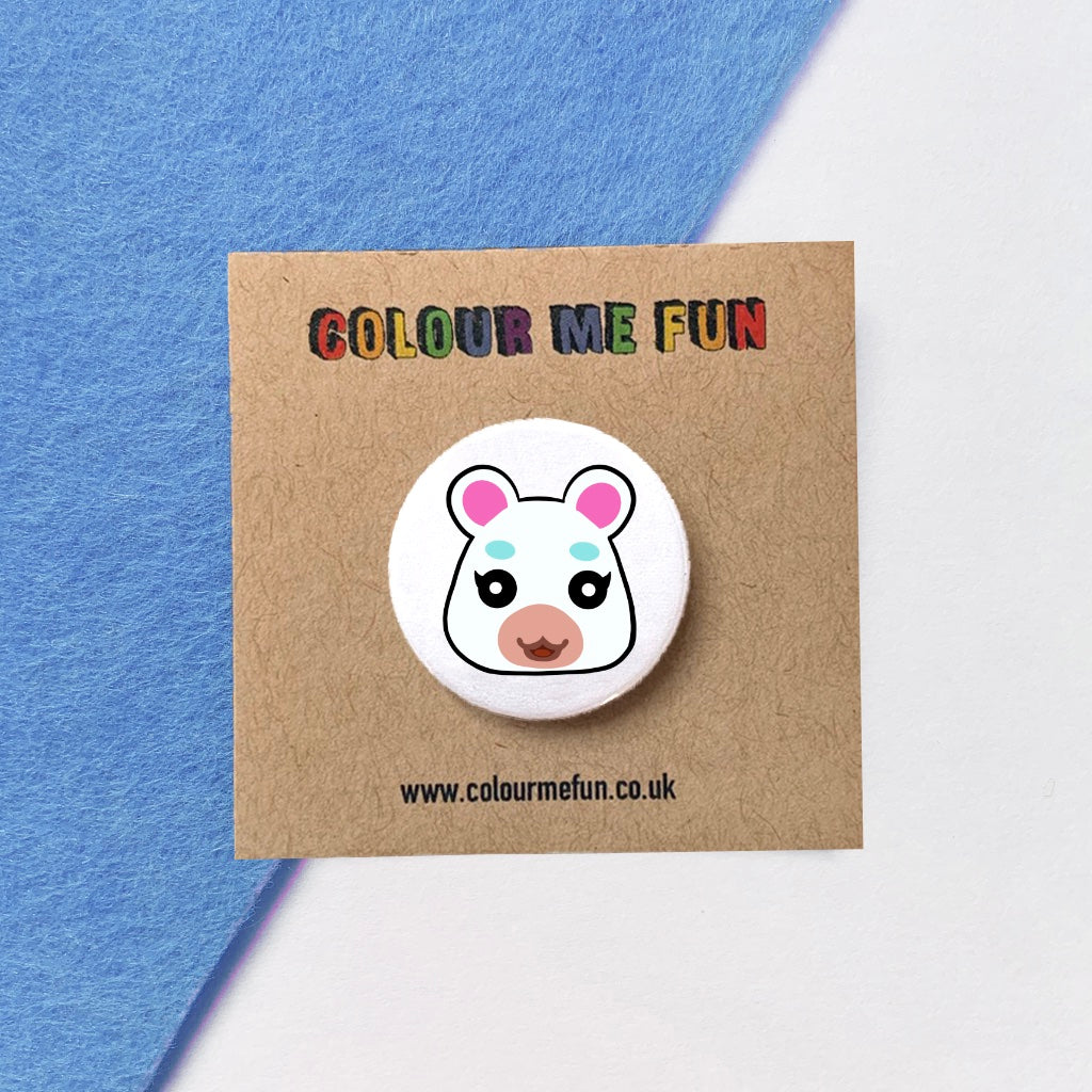 Animal Crossing - Flurry - Button Badge