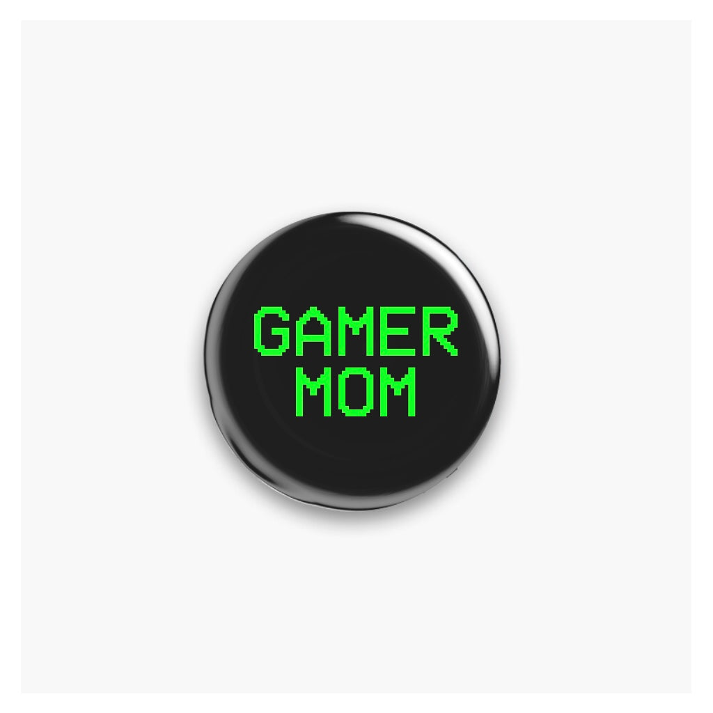 Gamer Mum/Mom Pin Badge