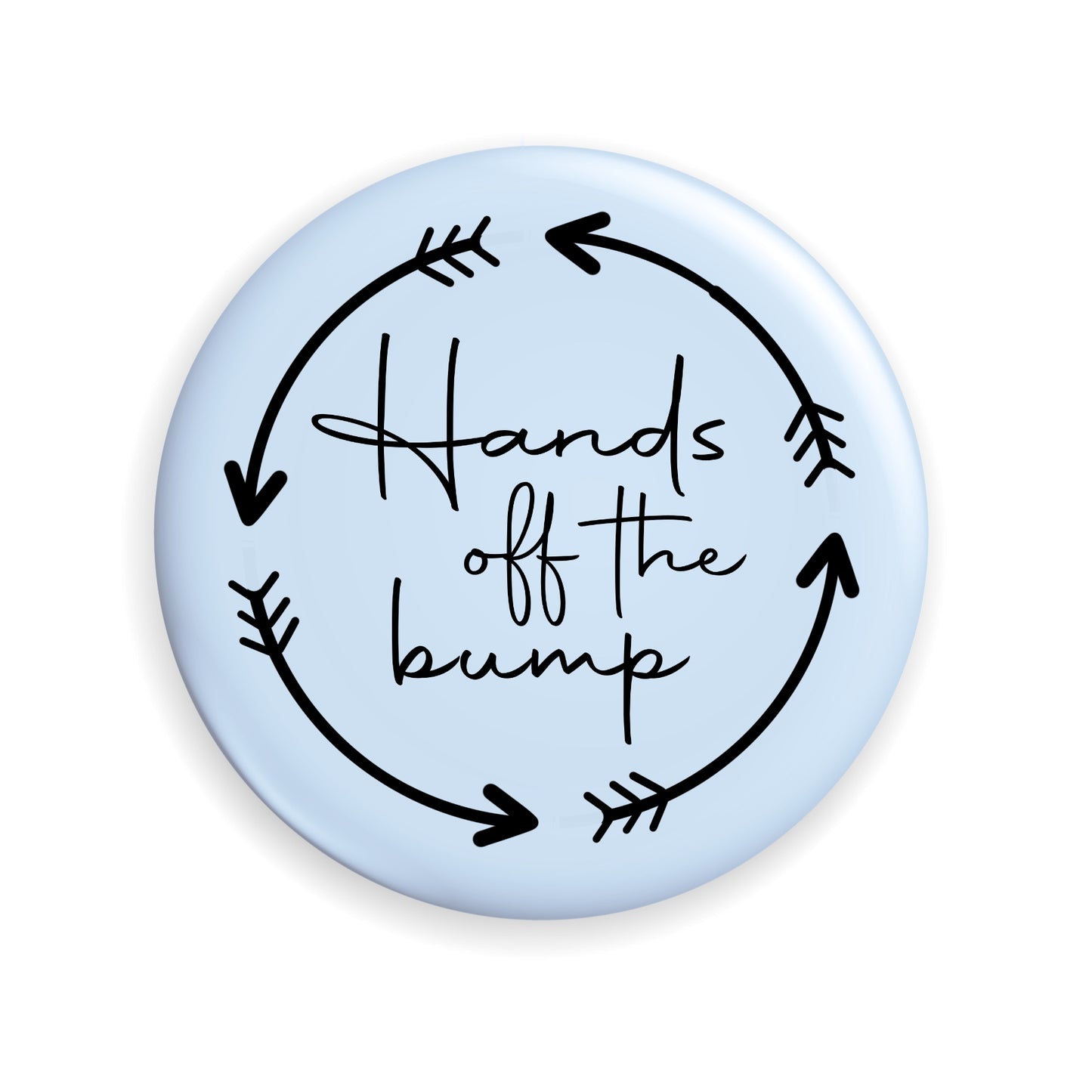 Hands off the Bump Button Badge