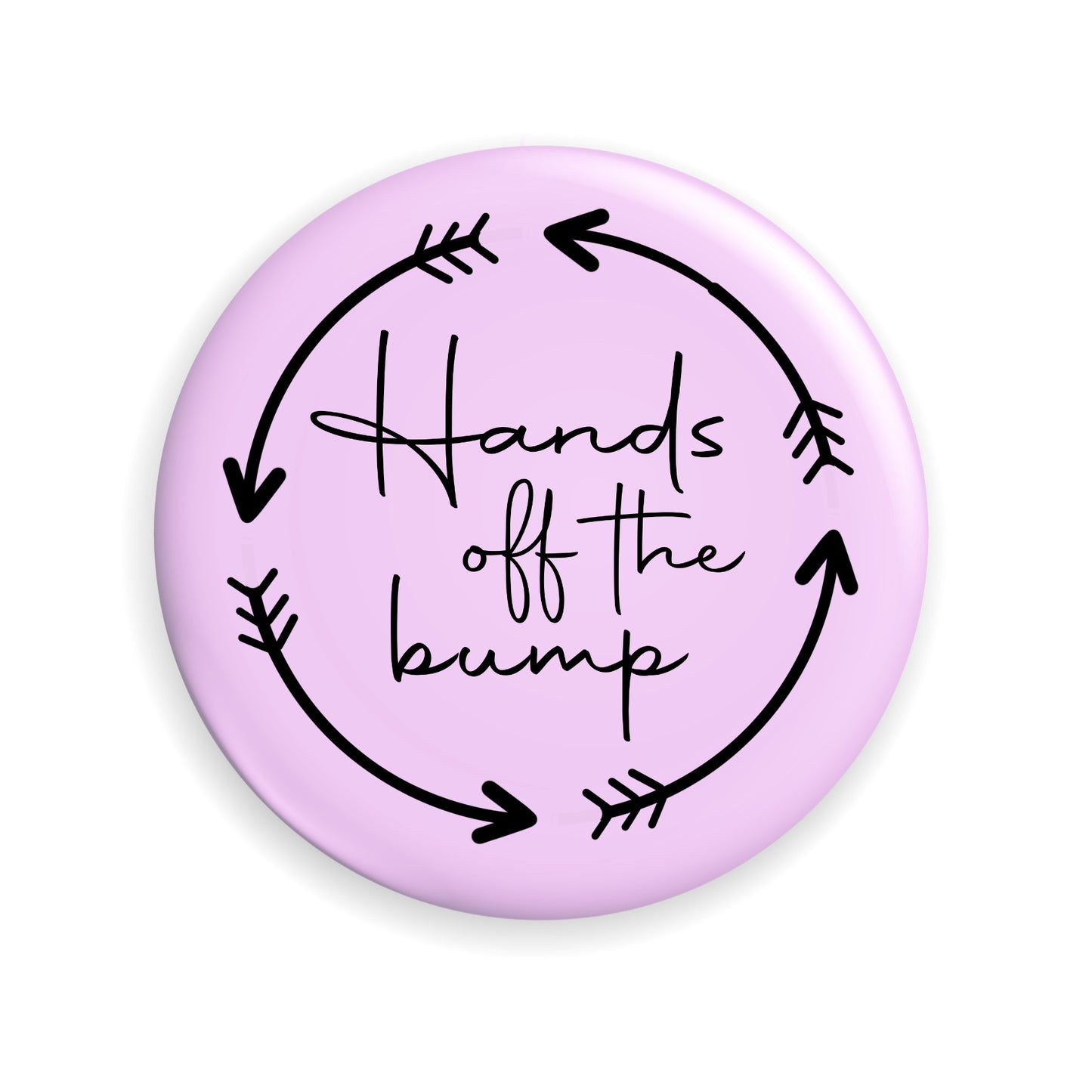 Hands off the Bump Button Badge