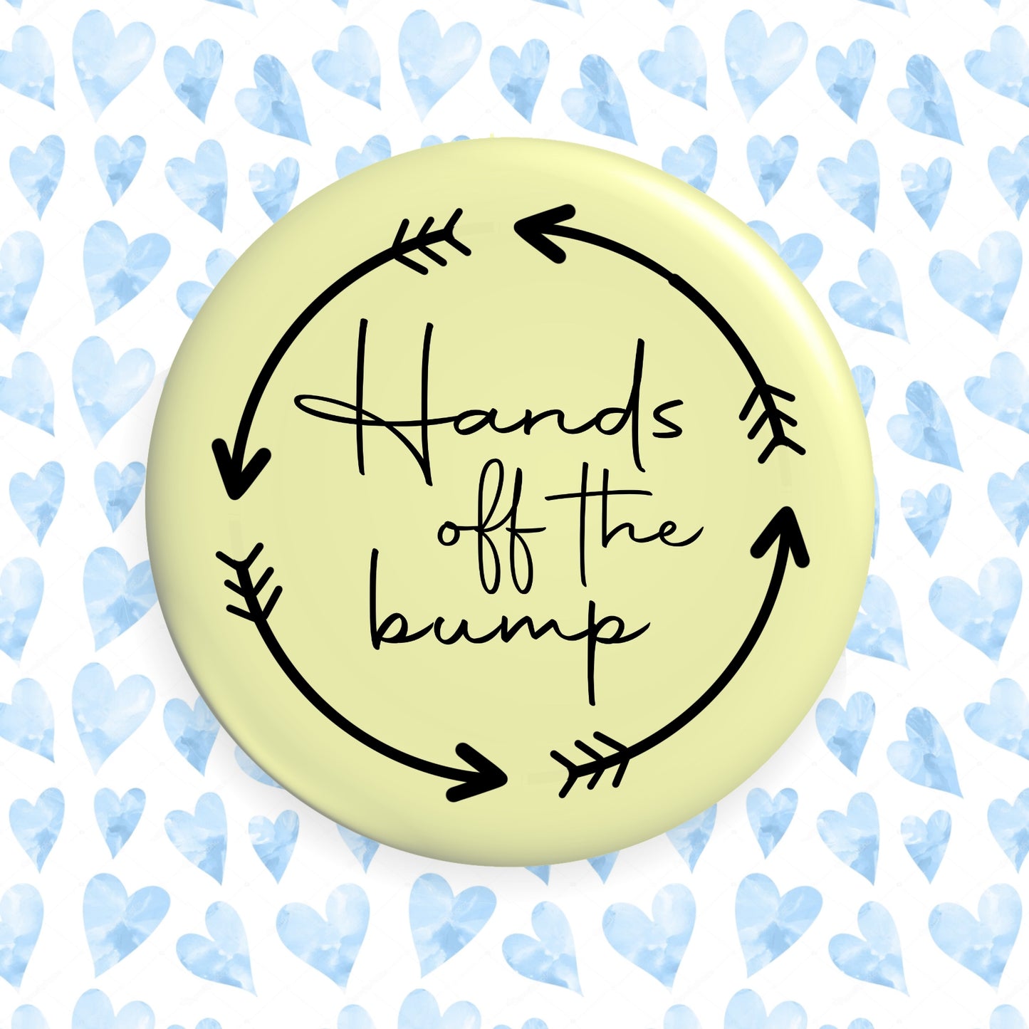 Hands off the Bump Button Badge