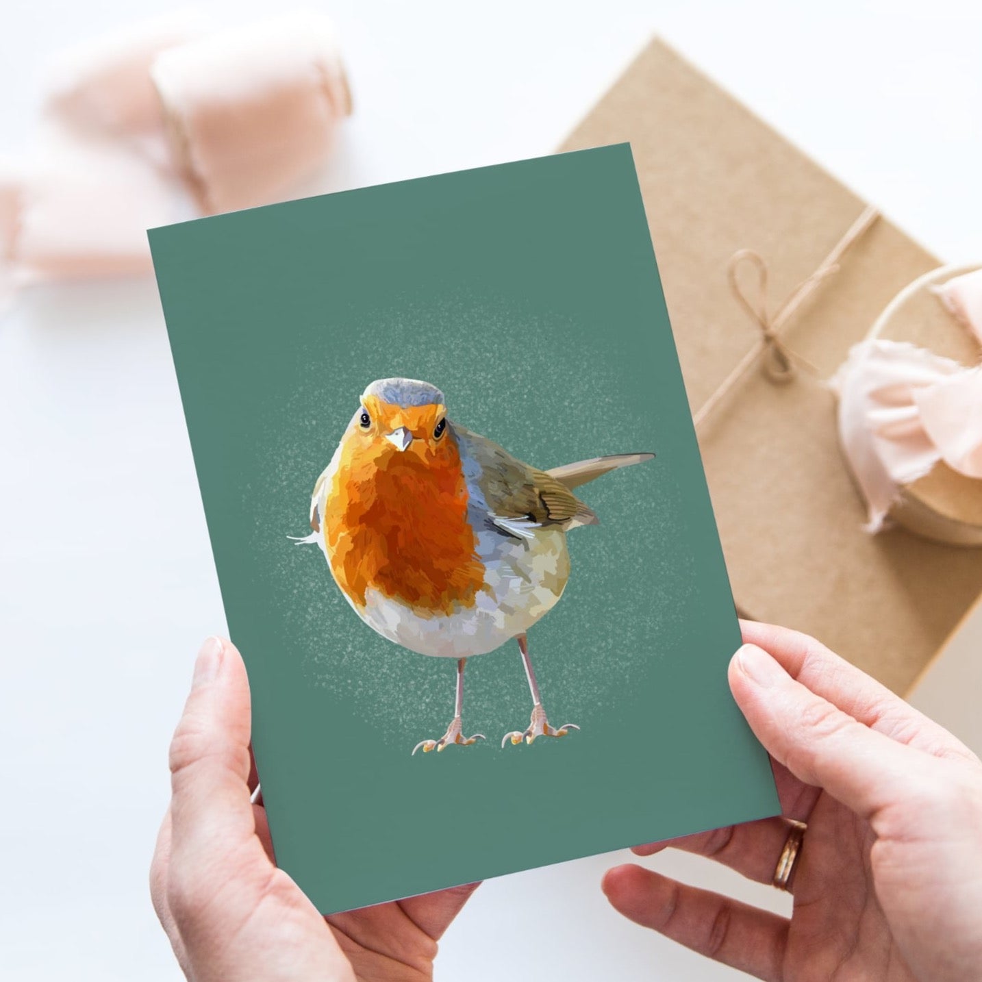 Robin Greeting Card