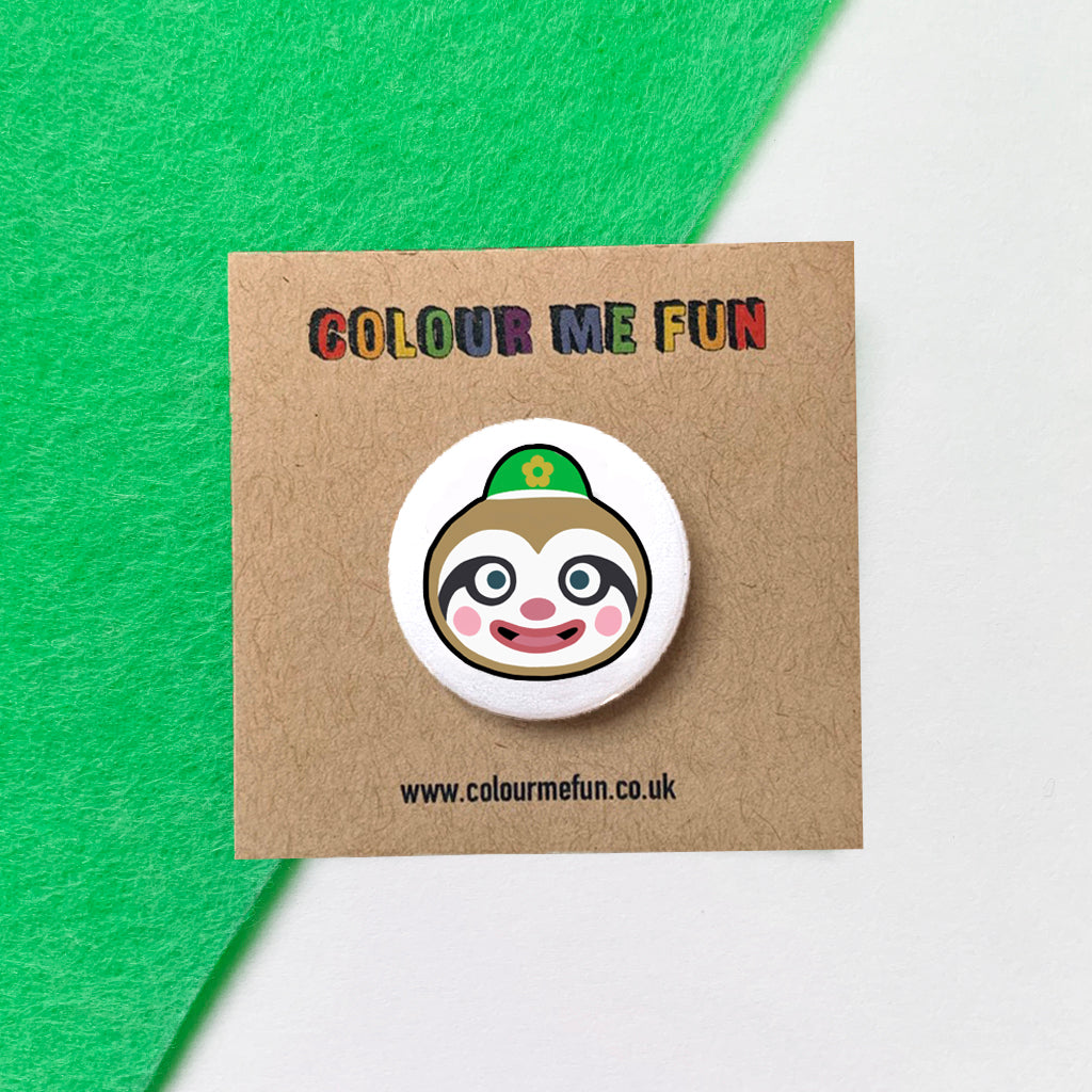 Animal Crossing - Leif - Button Badge