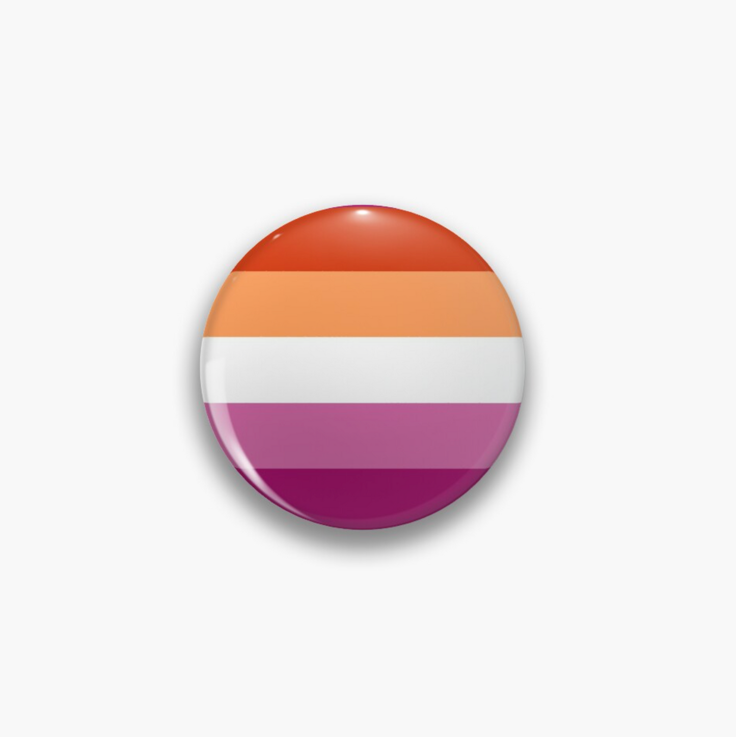 Pride Flag Lesbian Pin Badge