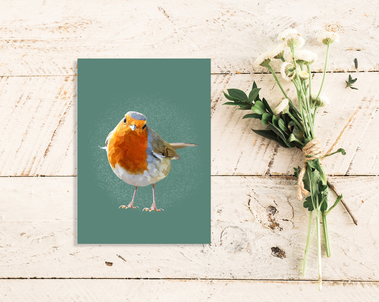 Robin Greeting Card