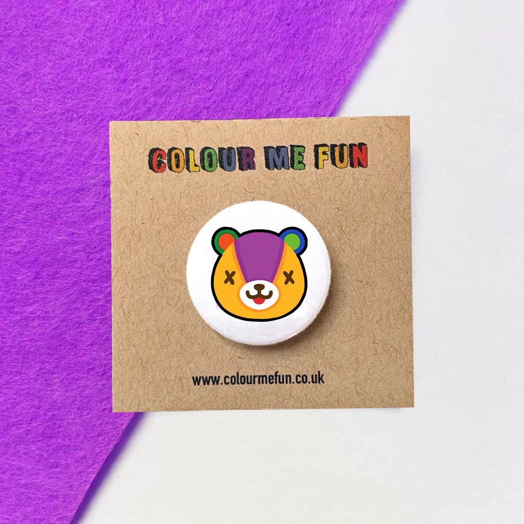 Animal Crossing - Stitches - Button Badge