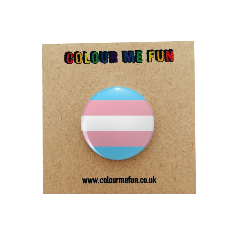 Pride Flag Transgender Pin Badge